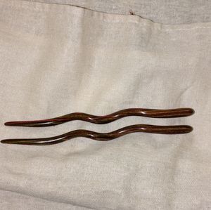 "Rainbow" 🌈 Ketylo Handmade Corkscrew Hair Sticks